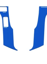 Tufskinz Steering Wheel Trim With 2 Buttons Fits Toyota Models 2 Piece Kit In Voodoo Blue                                     - TAC037-VODB-G - Image 2