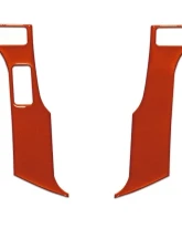 Tufskinz Steering Wheel Trim With 3 Buttons Fits Toyota Models 2 Piece Kit In Inferno                                     - TAC038-FNO-G - Image 2