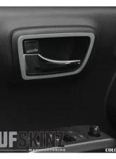 Tufskinz Access Cab Door Handle Surround Accent Trim Fits 2016-2020 Toyota Tacoma 4 Piece Kit In Cement Gray                                     - TAC044-GGY-G - Image 2