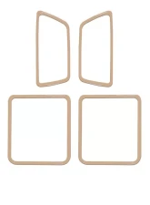 Tufskinz Access Cab Door Handle Surround Accent Trim Fits 2016-2020 Toyota Tacoma 4 Piece Kit In Quicksand Tan                                     - TAC044-GTN-G - Image 2