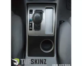 Tufskinz Center Console Accent Fits 2005-2015 Toyota Tacoma 1 Piece Kit In Matte Black