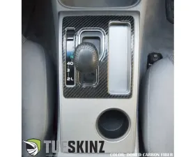 Tufskinz Automatic Transmission Accent Fits 2005-2015 Toyota Tacoma 1 Piece Kit In Domed Carbon Fiber