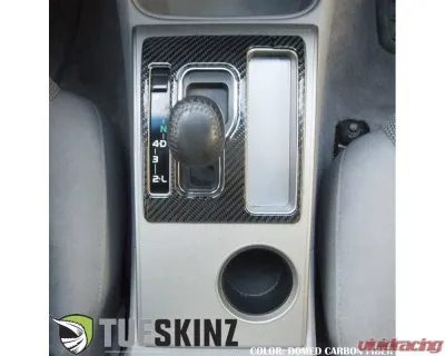 Tufskinz Automatic Transmission Accent Fits 2005-2015 Toyota Tacoma 1 Piece Kit In Domed Carbon Fiber - TAC047-DCF-G