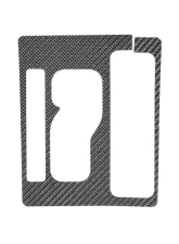 Tufskinz Automatic Transmission Accent Fits 2005-2015 Toyota Tacoma 1 Piece Kit In Raw Carbon Fiber                                     - TAC047-RCF-X - Image 2