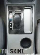 Tufskinz Automatic Transmission Accent Fits 2005-2015 Toyota Tacoma 1 Piece Kit In Raw Carbon Fiber                                     - TAC047-RCF-X - Image 3