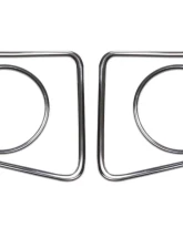 Tufskinz Fog Light Accent Kit Fits 2014-2020 Toyota Tundra 4 Piece Kit In Liquid Chrome                                     - TUN006-DC-G - Image 2