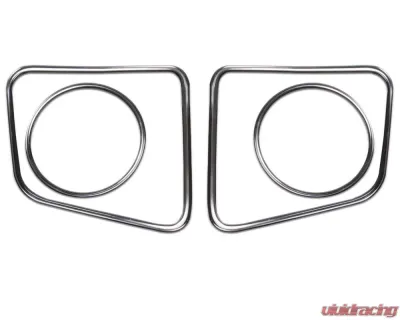 Tufskinz Fog Light Accent Kit Fits 2014-2020 Toyota Tundra 4 Piece Kit In Liquid Chrome - TUN006-DC-G