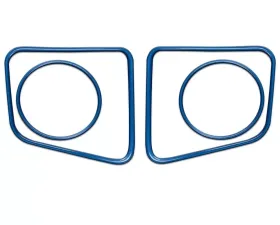 Tufskinz Fog Light Accent Kit Fits 2014-2020 Toyota Tundra 4 Piece Kit In Blazing Blue