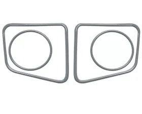Tufskinz Fog Light Accent Kit Fits 2014-2020 Toyota Tundra 4 Piece Kit In Cement Gray