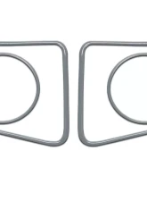 Tufskinz Fog Light Accent Kit Fits 2014-2020 Toyota Tundra 4 Piece Kit In Cement Gray                                     - TUN006-GGY-G - Image 2