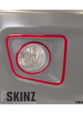 Tufskinz Fog Light Accent Kit Fits 2014-2020 Toyota Tundra 4 Piece Kit In Gloss Trd Red                                     - TUN006-RED-G - Image 3