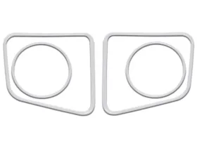 Tufskinz Fog Light Accent Kit Fits 2014-2020 Toyota Tundra 4 Piece Kit In Gloss White