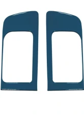 Tufskinz Front Door Handle Accent Trim Fits 2014-2020 Toyota Tundra 2 Piece Kit In Cavalry Blue                                     - TUN028-CYB-G - Image 2