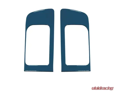 Tufskinz Front Door Handle Accent Trim Fits 2014-2020 Toyota Tundra 2 Piece Kit In Cavalry Blue - TUN028-CYB-G