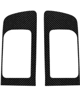 Tufskinz Front Door Handle Accent Trim Fits 2014-2020 Toyota Tundra 2 Piece Kit In Raw Real Carbon Fiber                                     - TUN028-RCF-X - Image 2