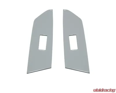 Tufskinz Crewmax Rear Door Switch Panel Accent Trim Fits 2014-2020 Toyota Tundra 2 Piece Kit In Cement Gray - TUN029-GGY-G