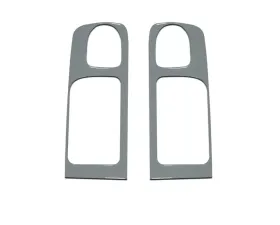 Tufskinz Crewmax Rear Door Handle Accent Trim Fits 2014-2020 Toyota Tundra 2 Piece Kit In Cement Gray