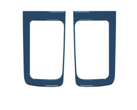 Tufskinz D-Cab Rear Door Handle Accent Trim Fits 2014-2020 Toyota Tundra 2 Piece Kit In Cavalry Blue