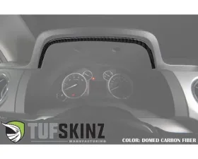 Tufskinz Dashboard Accent Trim Fits 2014-2020 Toyota Tundra 1 Piece Kit In Domed Real Carbon Fiber