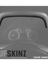 Tufskinz Dashboard Accent Trim Fits 2014-2020 Toyota Tundra 1 Piece Kit In Domed Real Carbon Fiber                                     - TUN033-DCF-G - Image 2