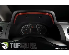 Tufskinz Dashboard Accent Trim Fits 2014-2020 Toyota Tundra 1 Piece Kit In Inferno (Similar To Exterior Inferno Orange)