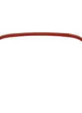 Tufskinz Dashboard Accent Trim Fits 2014-2020 Toyota Tundra 1 Piece Kit In Inferno (Similar To Exterior Inferno Orange)                                     - TUN033-FNO-G - Image 2
