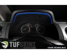 Tufskinz Dashboard Accent Trim Fits 2014-2020 Toyota Tundra 1 Piece Kit In Blazing Blue