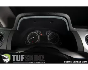 Tufskinz Dashboard Accent Trim Fits 2014-2020 Toyota Tundra 1 Piece Kit In Cement Gray