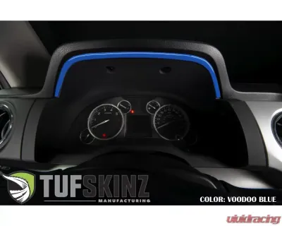 Tufskinz Dashboard Accent Trim Fits 2014-2020 Toyota Tundra 1 Piece Kit In Voodoo Blue - TUN033-VODB-G