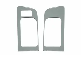 Tufskinz Front Door Handle Accent Trim With Memory Seat Button Fits 2014-2020 Toyota Tundra 2 Piece Kit In Cement Gray