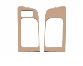 Tufskinz Front Door Handle Accent Trim With Memory Seat Button Fits 2014-2020 Toyota Tundra 2 Piece Kit In Quicksand Tan