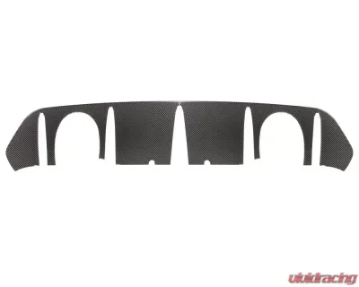 Tufskinz Rear Diffuser Kit Fits 2016-2018 Ford Focus RS 2 Piece Kit In Domed Carbon Fiber - FOC011-DCF-G