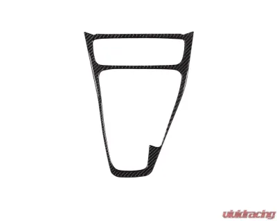 Tufskinz (RHD) Shift Knob Accent Trim Fits 2015-2018 Ford Focus RS St 1 Piece Kit In Domed Real Carbon Fiber - FOC039-DCF-G