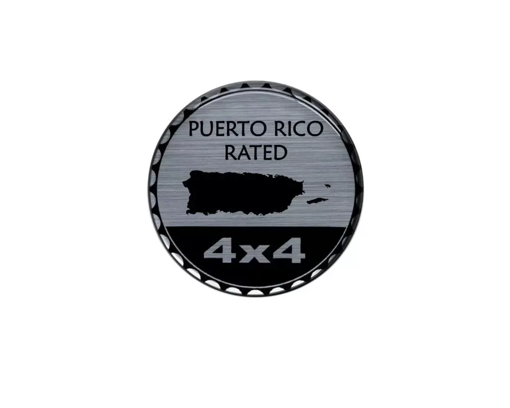 Tufskinz JEX059-DUM-172-G Rated Badge Kit for 2007-2018 Jeep