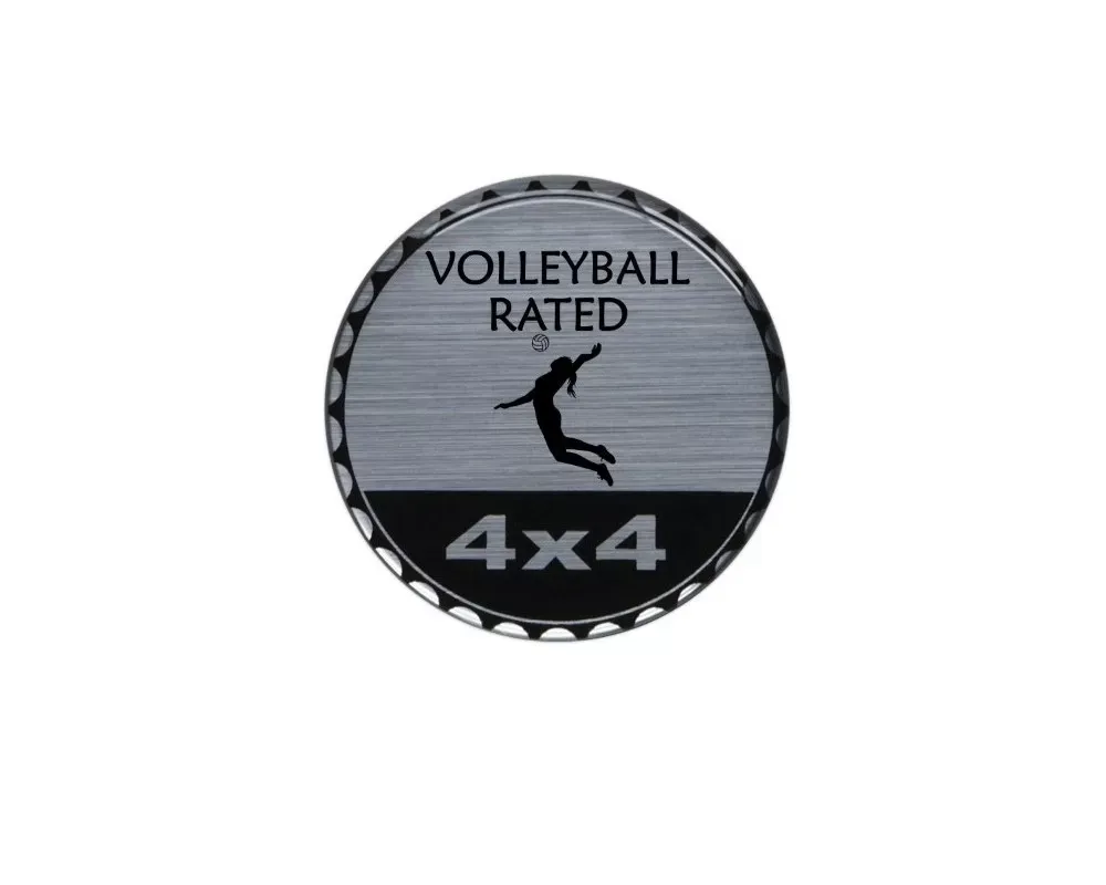 Tufskinz JEX059-DUM-284-G Volleyball Rated Badge Kit for