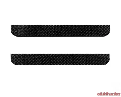Tufskinz Door Sill Protection Fits 2019-2020 Ford Ranger Real Carbon Fiber(Domed) Front Doors Plain - RAG004-DCF-G