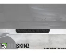 Tufskinz Door Sill Protection Fits 2019-2020 Ford Ranger Real Carbon Fiber(Raw) Front Doors Plain