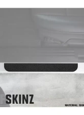 Tufskinz Door Sill Protection Fits 2019-2020 Ford Ranger Real Carbon Fiber(Raw) Front Doors Plain                                     - RAG004-RCFPT-X - Image 2