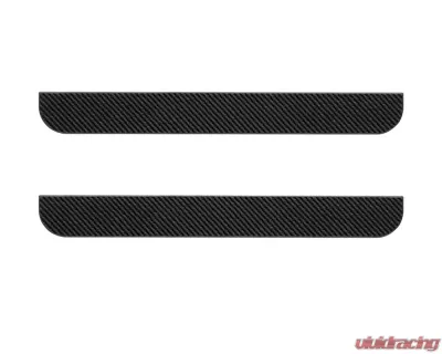 Tufskinz Door Sill Protection Fits 2019-2020 Ford Ranger Real Carbon Fiber(Raw) Front Doors Plain - RAG004-RCFPT-X