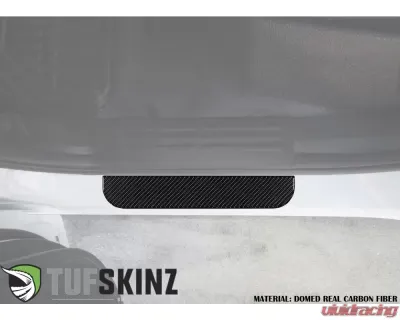 Tufskinz Door Sill Protection Fits 2019-2020 Ford Ranger Real Carbon Fiber(Domed) Rear Doors Plain - RAG016-DCF-G