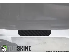 Tufskinz Door Sill Protection Fits 2019-2020 Ford Ranger Real Carbon Fiber(Raw) Rear Doors Plain