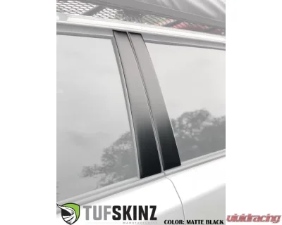 Tufskinz Door Pillars Fits 2007-2020 Toyota 4Runner 4 Piece Kit In Matte Black - RUN003-BLK-M