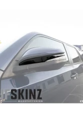 Tufskinz Side Mirror Accent Trim Fits 2009-2020 Toyota 4Runner 2 Piece Kit In Gloss Black                                     - RUN009-BLK-G - Image 3