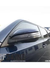 Tufskinz Side Mirror Accent Trim Fits 2009-2020 Toyota 4Runner 2 Piece Kit In Charcoal Silver (Similar To Magnetic Gray)                                     - RUN009-CLG-G - Image 2