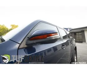 Tufskinz Side Mirror Accent Trim Fits 2009-2020 Toyota 4Runner 2 Piece Kit In Inferno (Similar To Exterior Inferno Orange)
