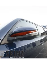 Tufskinz Side Mirror Accent Trim Fits 2009-2020 Toyota 4Runner 2 Piece Kit In Inferno (Similar To Exterior Inferno Orange)                                     - RUN009-FNO-G - Image 2