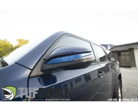 Tufskinz Side Mirror Accent Trim Fits 2009-2020 Toyota 4Runner 2 Piece Kit In Blazing Blue