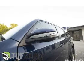 Tufskinz Side Mirror Accent Trim Fits 2009-2020 Toyota 4Runner 2 Piece Kit In Cement Gray
