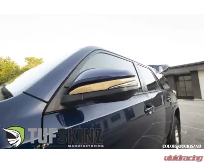 Tufskinz Side Mirror Accent Trim Fits 2009-2020 Toyota 4Runner 2 Piece Kit In Quicksand Tan - RUN009-GTN-G