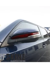 Tufskinz Side Mirror Accent Trim Fits 2009-2020 Toyota 4Runner 2 Piece Kit In Ruby Red (Similar To Barcelona Red)                                     - RUN009-SNR-G - Image 2